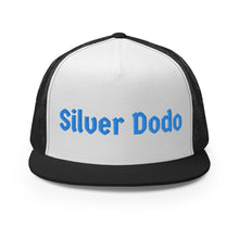 Load image into Gallery viewer, Gorra tipo trucker bordad azul