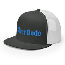 Load image into Gallery viewer, Gorra tipo trucker bordad azul