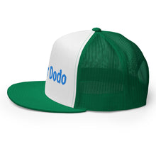 Load image into Gallery viewer, Gorra tipo trucker bordad azul