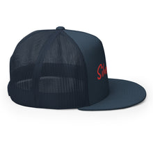 Load image into Gallery viewer, Gorra tipo trucker bordado rojo