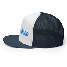 Load image into Gallery viewer, Gorra tipo trucker bordad azul