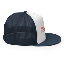 Load image into Gallery viewer, Gorra tipo trucker bordado rojo
