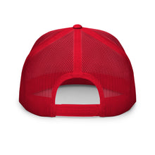 Load image into Gallery viewer, Gorra tipo trucker bordado rojo
