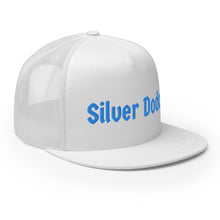 Load image into Gallery viewer, Gorra tipo trucker bordad azul