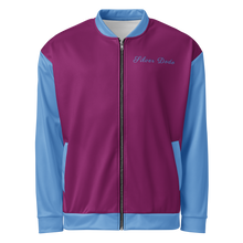 Cargar imagen en el visor de la galería, Chaqueta bomber unisex Nydia berenjena