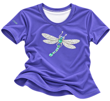 Cargar imagen en el visor de la galería, Camiseta para mujer Ailes de Minuit Medium Slate Blue 2