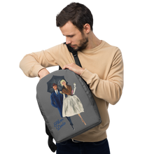 Cargar imagen en el visor de la galería, Mochila minimalista Eleonora gris