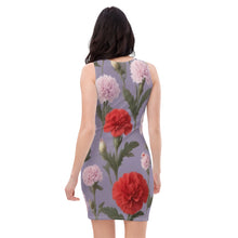 Load image into Gallery viewer, Vestido ajustado Silken Carnations fab