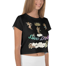 Load image into Gallery viewer, Camiseta corta Angels negro