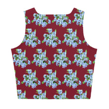 Load image into Gallery viewer, Camiseta corta Kassandra Xenia Idara burdeos