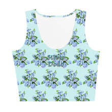 Load image into Gallery viewer, Camiseta corta Kassandra Xenia Idara cyan ligero