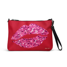 Load image into Gallery viewer, Bolso con correa Kiss rojo