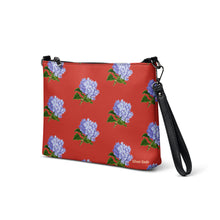 Load image into Gallery viewer, Bolso con correa Hortensias Harley Davidson Red