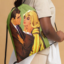 Cargar imagen en el visor de la galería, Mochila con cordones Pareja vintage