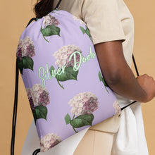 Load image into Gallery viewer, Mochila con cordones Obdulia lila