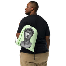 Load image into Gallery viewer, Mochila con cordones David verde