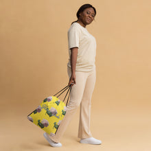 Load image into Gallery viewer, Mochila con cordones Obdulia amarillo