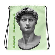 Load image into Gallery viewer, Mochila con cordones David verde