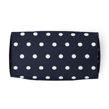 Load image into Gallery viewer, Bolsa de viaje Midnight Polka Elegance