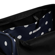 Load image into Gallery viewer, Bolsa de viaje Midnight Polka Elegance