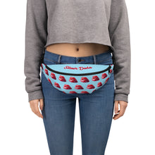 Load image into Gallery viewer, Riñonera Vivian azul columbia