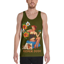 Load image into Gallery viewer, Camiseta de tirantes unisex Magnolia verde karaka