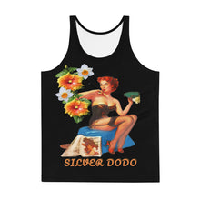 Load image into Gallery viewer, Camiseta de tirantes unisex Magnolia negro Perfecto