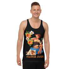 Load image into Gallery viewer, Camiseta de tirantes unisex Magnolia negro Perfecto