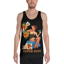 Load image into Gallery viewer, Camiseta de tirantes unisex Magnolia negro Perfecto