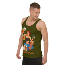 Load image into Gallery viewer, Camiseta de tirantes unisex Magnolia verde karaka