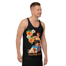 Load image into Gallery viewer, Camiseta de tirantes unisex Magnolia negro Perfecto