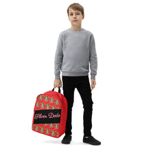 Load image into Gallery viewer, Mochila minimalista Deleite rojo celestial