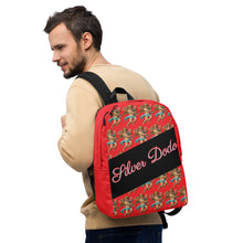 Load image into Gallery viewer, Mochila minimalista Deleite rojo celestial