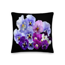 Load image into Gallery viewer, Cojín premium Lora negro star