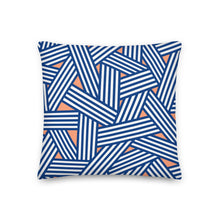 Load image into Gallery viewer, Cojín premium rayas superpuestas star