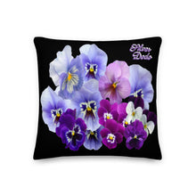 Load image into Gallery viewer, Cojín premium Lora negro star