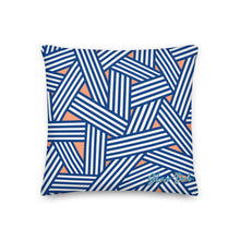 Load image into Gallery viewer, Cojín premium rayas superpuestas star