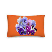 Load image into Gallery viewer, Cojín premium Lora naranja star