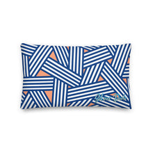 Load image into Gallery viewer, Cojín premium rayas superpuestas star