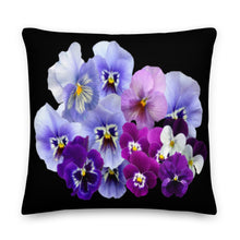 Load image into Gallery viewer, Cojín premium Lora negro star