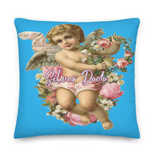 Load image into Gallery viewer, Cojín premium Euforia azul cielo profundo Opaline