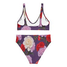 Load image into Gallery viewer, Bikini reciclado talle alto Claveles Enchantés