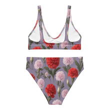 Load image into Gallery viewer, Bikini reciclado talle alto Silken Carnations