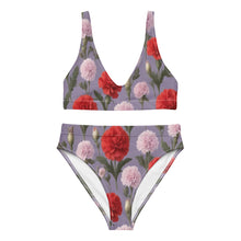 Load image into Gallery viewer, Bikini reciclado talle alto Silken Carnations