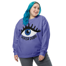 Load image into Gallery viewer, Sudadera unisex EYE azul chetdowe