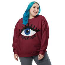 Load image into Gallery viewer, Sudadera unisex EYE burgundy