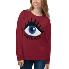 Load image into Gallery viewer, Sudadera unisex EYE burgundy