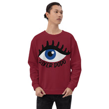 Load image into Gallery viewer, Sudadera unisex EYE burgundy