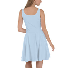 Load image into Gallery viewer, Vestido skater azul pattens

