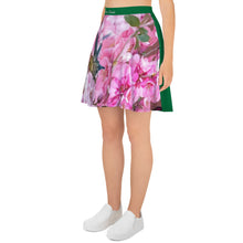 Load image into Gallery viewer, Falda skater Silvana verde joya